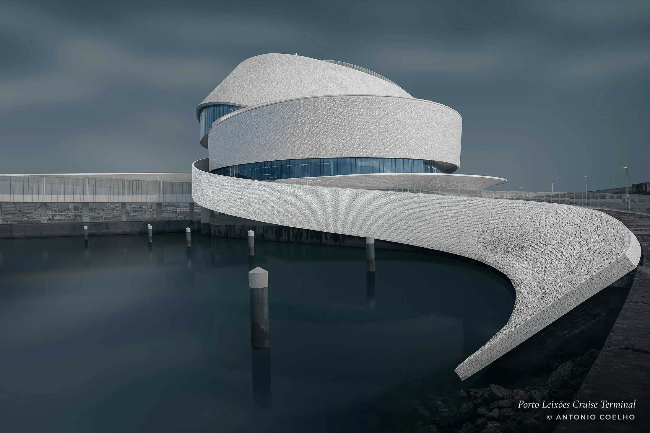 Porto Leixões Cruise Terminal — photograph by Antonio Coelho